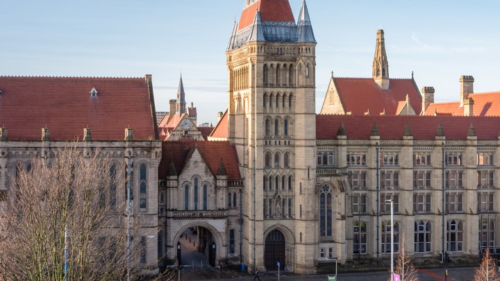 Whitworth Building from Oxford Road.